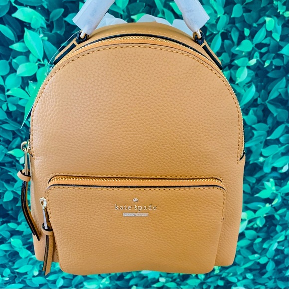 MAKE A REASONABLE OFFER Kate Spade Jackson Keleigh Backpack Passion Fruit - Picture 2 of 7